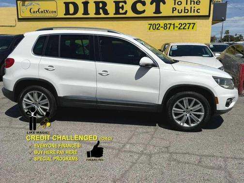 Candy White 2013 Volkswagen Tiguan SE