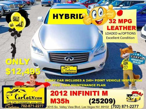 2012 INFINITI M35h Base