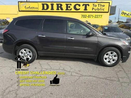 Grey 2016 Chevrolet Traverse LS