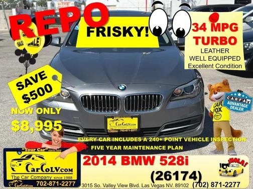 2014 BMW 528 528i Sedan 4D