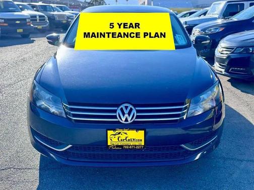 Blue 2013 Volkswagen Passat 2.5 SE