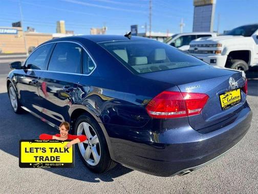 Blue 2013 Volkswagen Passat 2.5 SE