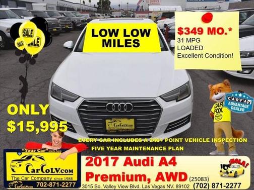 2017 Audi A4 2.0T Premium