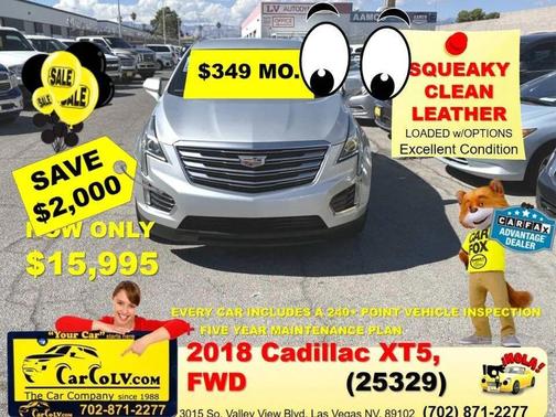 2018 Cadillac XT5 Base