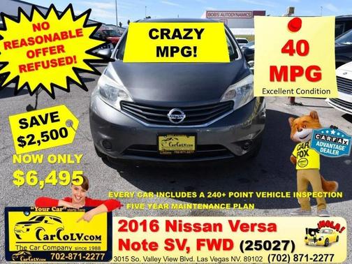 2016 Nissan Versa Note SV