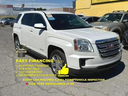 White Frost Tricoat 2017 GMC Terrain SLE-1