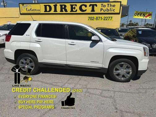 White Frost Tricoat 2017 GMC Terrain SLE-1