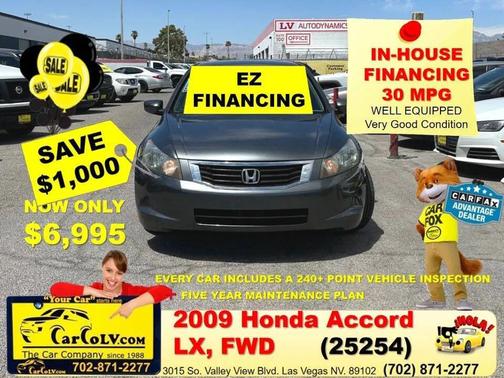 2009 Honda Accord 2.4 LX