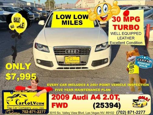 2009 Audi A4 2.0T Premium