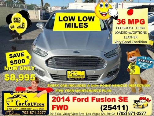 Ingot Silver Metallic 2014 Ford Fusion SE