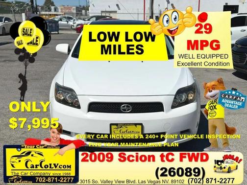 Super White 2009 Scion tC Base