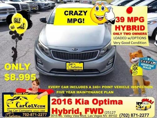 2016 Kia Optima Hybrid EX