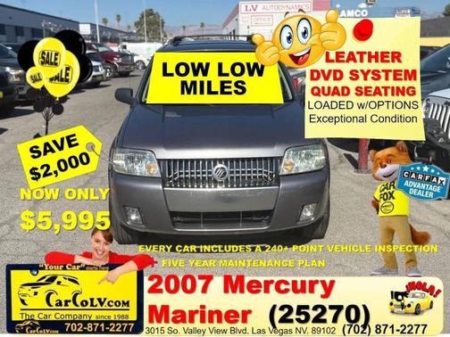 2007 Mercury Mariner Luxury