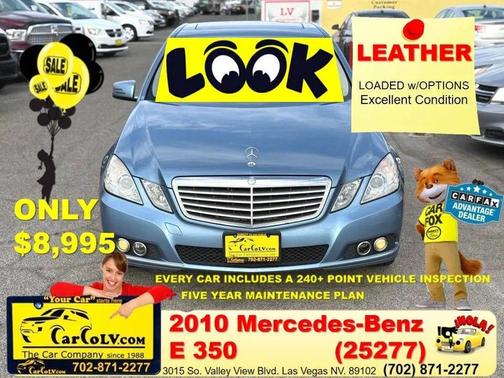2010 Mercedes-Benz E-Class E 350 Sedan 4D