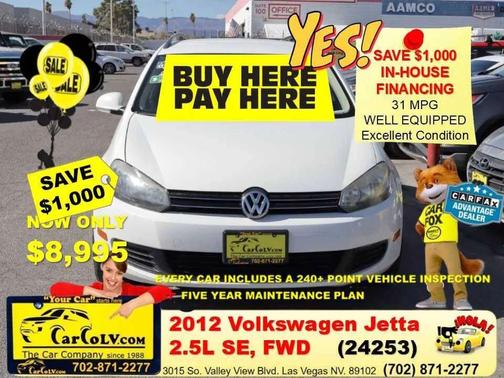 2012 Volkswagen Jetta SportWagen SE