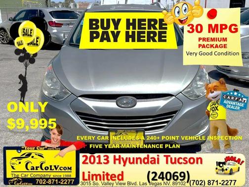Grey 2013 Hyundai TUCSON GLS