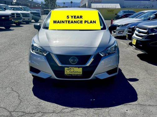 Brilliant Silver Metallic 2021 Nissan Versa 1.6 S