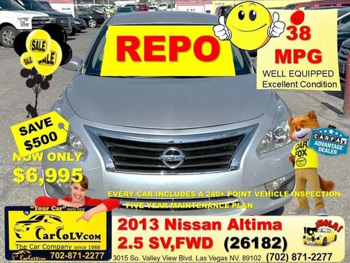 Brilliant Silver Metallic 2013 Nissan Altima 2.5 SV