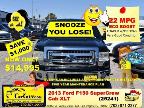 2013 Ford F-150 XLT