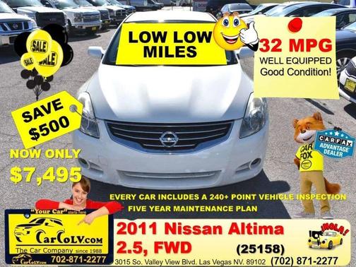 2011 Nissan Altima 2.5 S