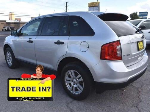 Ingot Silver Metallic 2013 Ford Edge SE