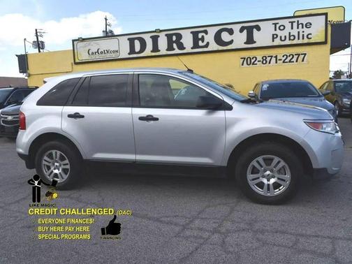 Ingot Silver Metallic 2013 Ford Edge SE