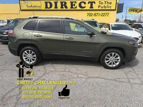 Olive Green Pearlcoat 2019 Jeep Cherokee Latitude