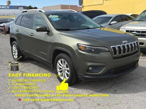 Olive Green Pearlcoat 2019 Jeep Cherokee Latitude
