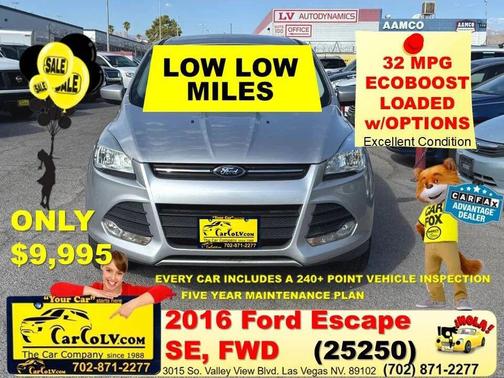 Magnetic 2016 Ford Escape SE