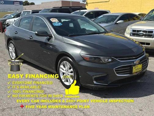 Grey 2018 Chevrolet Malibu LT