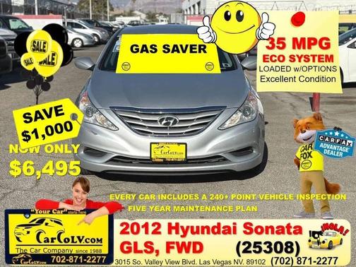 2012 Hyundai SONATA GLS