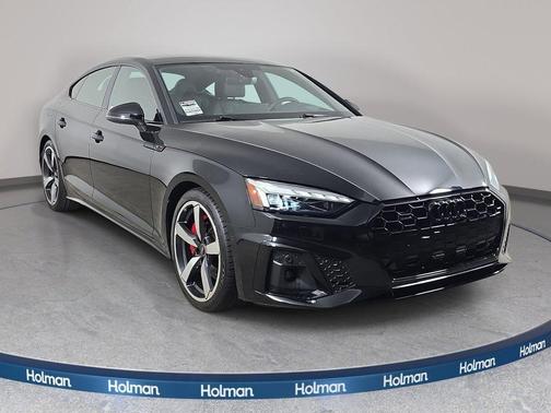 Mythos Black Metallic 2023 Audi A5 Sportback 45 S Line Prestige