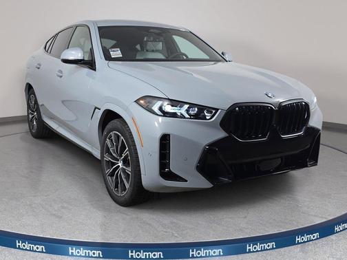 Gray Metallic 2026 BMW X6 xDrive40i