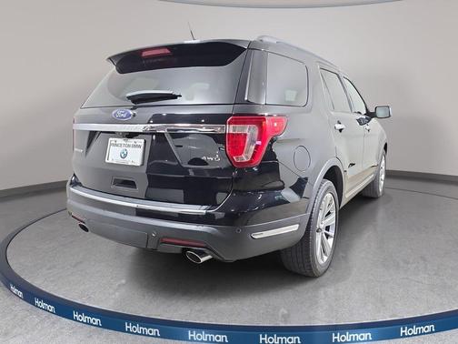 Black Metallic 2019 Ford Explorer Limited
