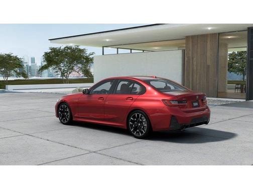 Red Metallic 2025 BMW 330 i xDrive
