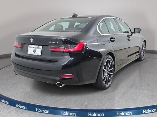 Jet Black 2021 BMW 330 i xDrive