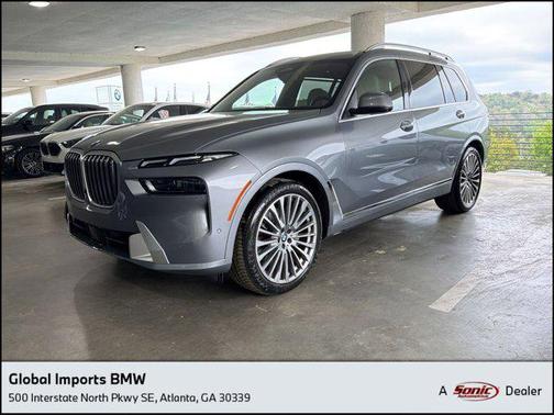 Skyscraper Grey Metallic 2023 BMW X7 xDrive40i