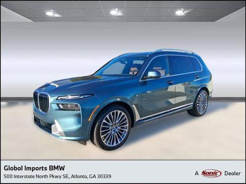 Blue Ridge Mountain Metallic 2026 BMW X7 xDrive40i