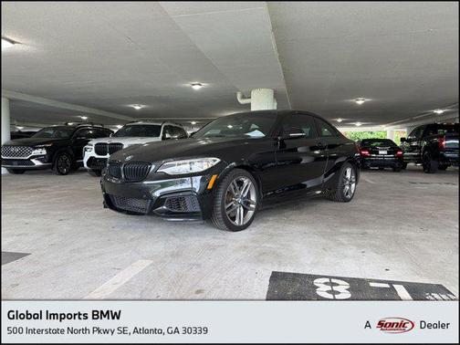Black 2017 BMW 230 230i