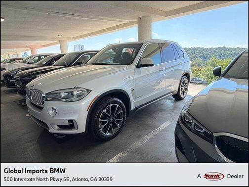 White 2018 BMW X5 eDrive xDrive40e