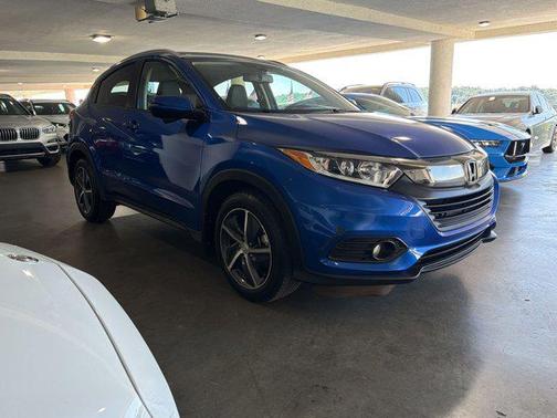 Aegean Blue Metallic 2022 Honda HR-V EX-L