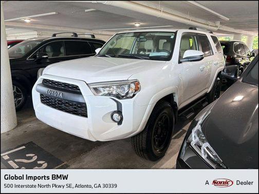 Super White 2019 Toyota 4Runner SR5 Premium