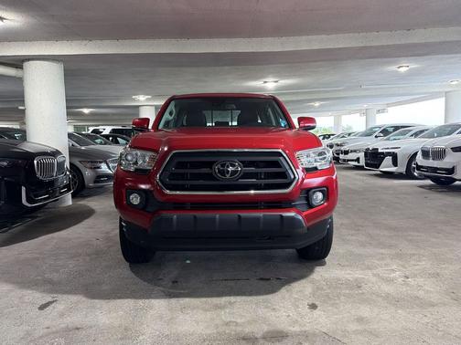 Barcelona Red Metallic 2022 Toyota Tacoma SR5