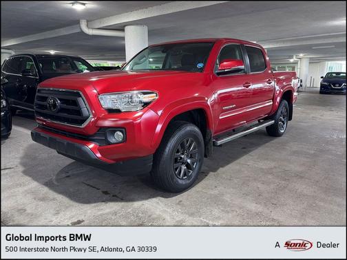 Barcelona Red Metallic 2022 Toyota Tacoma SR5