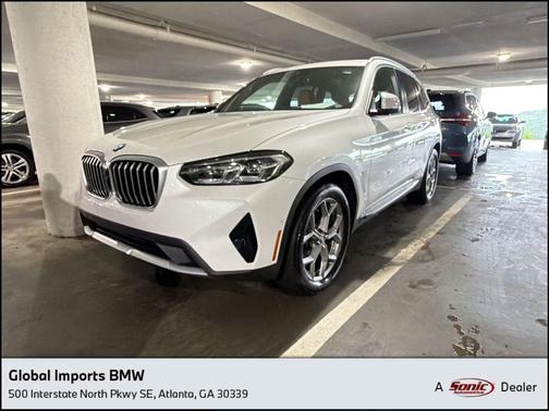 Mineral White Metallic 2024 BMW X3 sDrive30i
