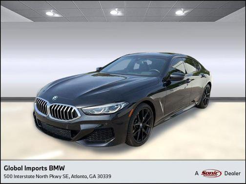 Black Sapphire Metallic 2022 BMW 840 Gran Coupe i