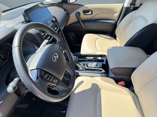 Moonstone White 2023 INFINITI QX80 PREMIUM SELECT
