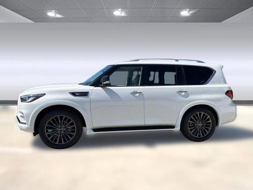Moonstone White 2023 INFINITI QX80 PREMIUM SELECT
