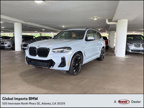 Brooklyn Grey Metallic 2024 BMW X3 sDrive30i