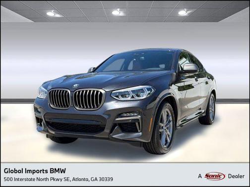 Dark Graphite Metallic 2021 BMW X4 M40i